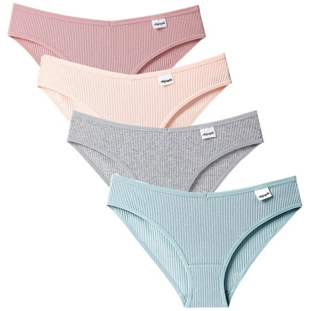 Xmarks Women s Mid Waisted Underwear Cotton Panties Briefs Breathable Panty 4 Pieces S
Xmarks Women s Mid Waisted Underwear Cotton Panties Briefs Breathable Panty 4 Pieces S