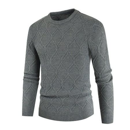 Fule Mens Casual Slim-fit Long Sleeve Knit Pullovers Diamond Pattern Sweaters Tops
Fule Mens Casual Slim-fit Long Sleeve Knit Pullovers Diamond Pattern Sweaters Tops