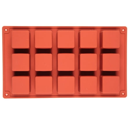 Rinhoo Silicone Mold 3D Square Baking Mold Dessert Bakeware for Dome Mousse Cake Jelly Ice Cream Hot Chocolate 15-Cavity
Rinhoo Silicone Mold 3D Square Baking Mold Dessert Bakeware for Dome Mousse Cake Jelly Ice Cream Hot Chocolate 15-Cavity