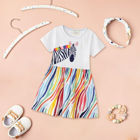PEASKJP Linen Dress Girls Toddler Girls Summer Prited Short Sleeve Chiffon Swing Flowy Tulle Dress A 3Years
PEASKJP Linen Dress Girls Toddler Girls Summer Prited Short Sleeve Chiffon Swing Flowy Tulle Dress A 3Years
