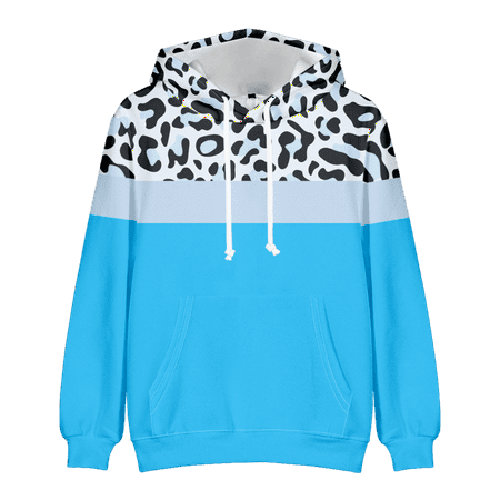 MLFU Women s Stitching Hooded Pullover Plush Fleece Ecosmart Sporty Hooded For Girls
MLFU Women s Stitching Hooded Pullover Plush Fleece Ecosmart Sporty Hooded For Girls