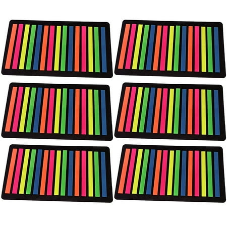 NUOLUX 6 Books of Thin Note Strip Transparent Highlight Strips Portable Page Markers for Highlight
NUOLUX 6 Books of Thin Note Strip Transparent Highlight Strips Portable Page Markers for Highlight