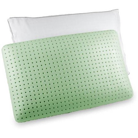 Jumbo Green Tea Memory Foam Pillow by Authentic Comfort