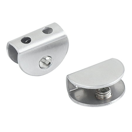 DESTYER 4Pcs Glass Clamp Aluminum Alloy Flat Base Half Round Shape Handrail Glass Wooden Board Bracket No.02 NO1
DESTYER 4Pcs Glass Clamp Aluminum Alloy Flat Base Half Round Shape Handrail Glass Wooden Board Bracket No.02 NO1