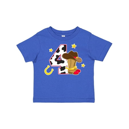 Inktastic Cowboy Birthday Four Years Old with Cowboy Boots Gift Toddler Boy Girl T-Shirt
Inktastic Cowboy Birthday Four Years Old with Cowboy Boots Gift Toddler Boy Girl T-Shirt