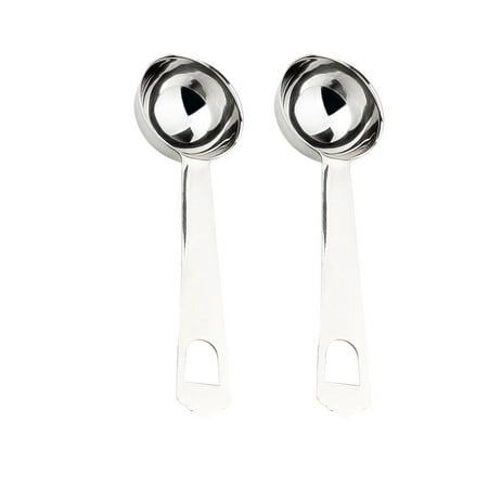 2pcs Kitchen Stainless Steel Fruit Scoop 20ml Measuring Spoon Fruit Scoop Coffee Tea Measure Spoon for Home (Silver)
2pcs Kitchen Stainless Steel Fruit Scoop 20ml Measuring Spoon Fruit Scoop Coffee Tea Measure Spoon for Home (Silver)