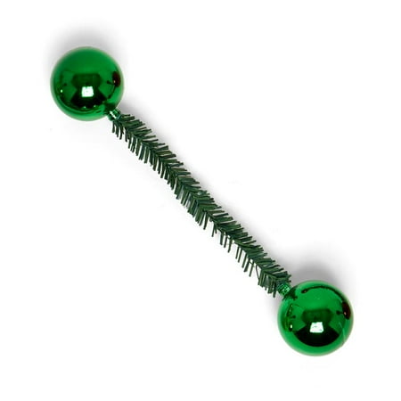 Tinsel Ties With Bulb Orangeaments - 12 Pack - Green | Quantity: 12 | Length - 6 by Paper Mart
Tinsel Ties With Bulb Orangeaments - 12 Pack - Green | Quantity: 12 | Length - 6 by Paper Mart