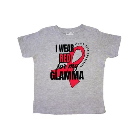 Inktastic Sickle Cell Awareness I Wear Red For My Glamma Gift Toddler Boy or Toddler Girl T-Shirt
Inktastic Sickle Cell Awareness I Wear Red For My Glamma Gift Toddler Boy or Toddler Girl T-Shirt