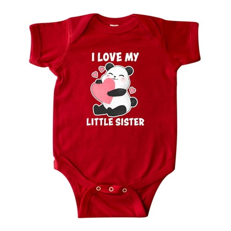 Inktastic I Love My Little Sister with Panda Illustration Gift Baby Boy or Baby Girl Bodysuit
Inktastic I Love My Little Sister with Panda Illustration Gift Baby Boy or Baby Girl Bodysuit