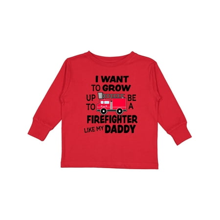 Inktastic I Want to Grow Up to Be a Firefighter Like My Daddy Gift Toddler Boy or Toddler Girl Long Sleeve T-Shirt
Inktastic I Want to Grow Up to Be a Firefighter Like My Daddy Gift Toddler Boy or Toddler Girl Long Sleeve T-Shirt