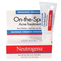 Neutrogena On-The-Spot Acne Treatment, Vanishing Formula - 0.75 Oz, 3 Pack