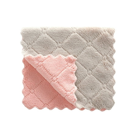 Dtydtpe cleaning supplies Kitchen Dish Towels Double-sided Printing 27 x 16 Coral Absorbent 5PCS
Dtydtpe cleaning supplies Kitchen Dish Towels Double-sided Printing 27 x 16 Coral Absorbent 5PCS