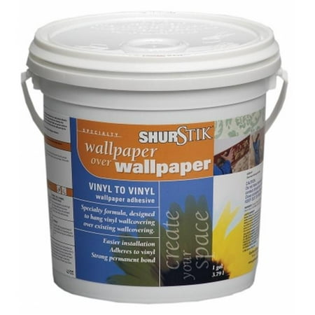 Gardner Gibson-black Jack 1 Gallon Vinyl Over Vinyl Wallcovering Adhesive 87603 - Pack of 4