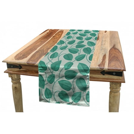 Botanical Table Runner Continuous Pattern with Flourish Leafy Garden Swirls Dining Room Kitchen Rectangular Runner 3 Sizes by Ambesonne
Botanical Table Runner Continuous Pattern with Flourish Leafy Garden Swirls Dining Room Kitchen Rectangular Runner 3 Sizes by Ambesonne