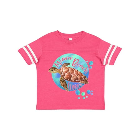 Inktastic Miami Beach Florida Swimming Sea Turtle with Bubbles Gift Toddler Boy or Toddler Girl T-Shirt
Inktastic Miami Beach Florida Swimming Sea Turtle with Bubbles Gift Toddler Boy or Toddler Girl T-Shirt