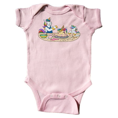 Inktastic Baking Fail Unicorn Gift Baby Boy or Baby Girl Bodysuit