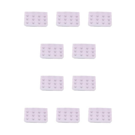 SerOnyiar Extension Strap Bra Extenders Buckle 4 Hook Breathable Accessories Elastic Length Tight Replacement Gadgets 3 Rows pink (pink ) 10PCS
SerOnyiar Extension Strap Bra Extenders Buckle 4 Hook Breathable Accessories Elastic Length Tight Replacement Gadgets 3 Rows pink (pink ) 10PCS