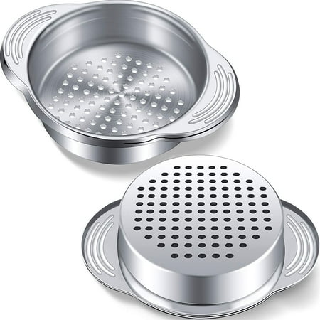 2 Pack Tuna Strainer Stainless Steel Food Can Strainer Oil Press Canning Drainer Colander Tuna Can Filter for Beans Vegetables and More
2 Pack Tuna Strainer Stainless Steel Food Can Strainer Oil Press Canning Drainer Colander Tuna Can Filter for Beans Vegetables and More
