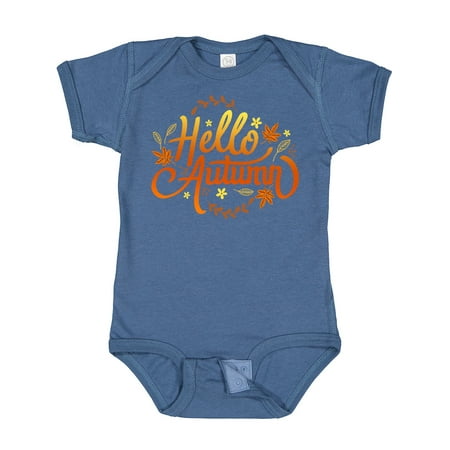 Inktastic Fall Season Hello Autumn in Orange and Yellow with Leaves Gift Baby Boy or Baby Girl Bodysuit
Inktastic Fall Season Hello Autumn in Orange and Yellow with Leaves Gift Baby Boy or Baby Girl Bodysuit