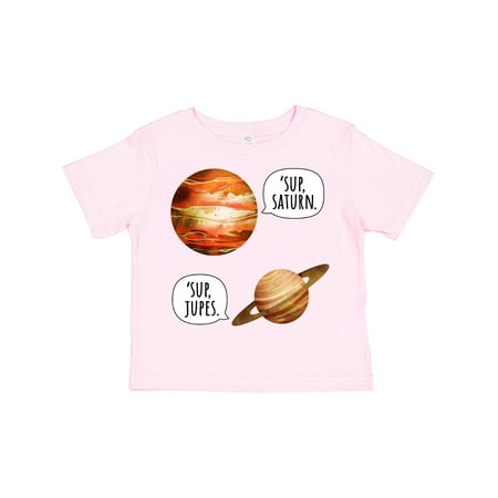 Inktastic Jupiter and Saturn Space Humor Sup Saturn Sup Jupes Gift Toddler Boy or Toddler Girl T-Shirt
Inktastic Jupiter and Saturn Space Humor Sup Saturn Sup Jupes Gift Toddler Boy or Toddler Girl T-Shirt