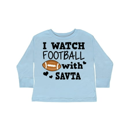 Inktastic I Watch Football with My Savta Gift Toddler Boy Girl Long Sleeve T-Shirt 
Inktastic I Watch Football with My Savta Gift Toddler Boy Girl Long Sleeve T-Shirt