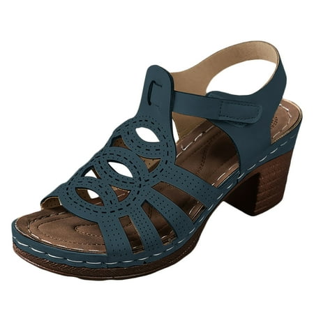 Jungdeepe Women s Summer Outer Bottom Middle Heel Hollow Out Sandals High Heels Western Sandals Women for Women Sandals Outdoor Sandal Women Size 11 Womens Shoes Sandals Flat Sandal Comfort
Jungdeepe Women s Summer Outer Bottom Middle Heel Hollow Out Sandals High Heels Western Sandals Women for Women Sandals Outdoor Sandal Women Size 11 Womens Shoes Sandals Flat Sandal Comfort