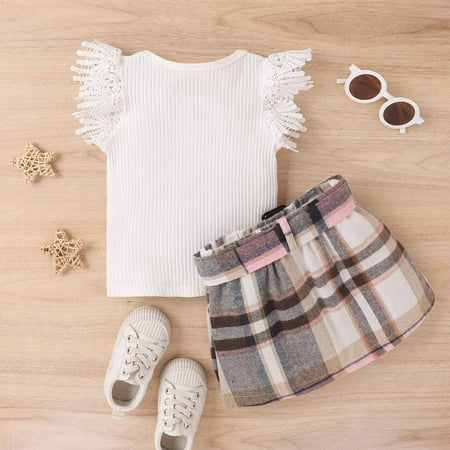 kpoplk 1st Birthday Girl Outfit 2Pcs Toddler Kid Baby Boys Outfits Short Sleeve T-Shirt Pullover Tops Shorts Pants Solid Color Waffle Clothes(White)
kpoplk 1st Birthday Girl Outfit 2Pcs Toddler Kid Baby Boys Outfits Short Sleeve T-Shirt Pullover Tops Shorts Pants Solid Color Waffle Clothes(White)