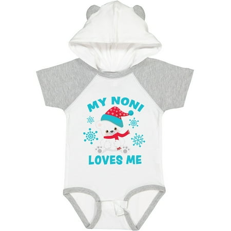 Inktastic Polar Bear My Noni Loves Me in Santa Hat with Snowflakes Gift Baby Boy or Baby Girl Bodysuit
Inktastic Polar Bear My Noni Loves Me in Santa Hat with Snowflakes Gift Baby Boy or Baby Girl Bodysuit