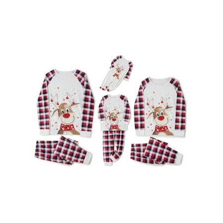 Huakaishijie Matching Christmas Family Pajamas Sets Xmas Elk Reindeer Print Pjs Holiday Sleepwear
Huakaishijie Matching Christmas Family Pajamas Sets Xmas Elk Reindeer Print Pjs Holiday Sleepwear