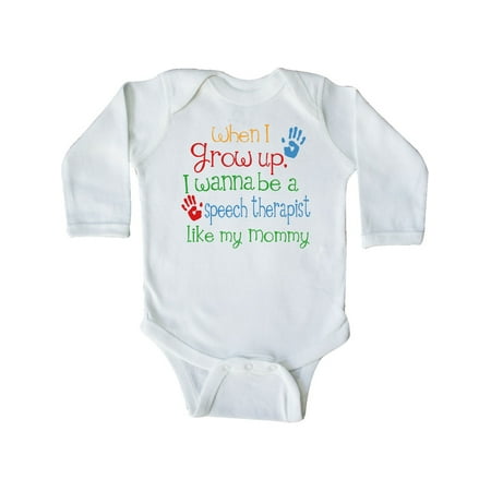 Inktastic Speech Therapist like Mommy Gift Baby Boy or Baby Girl Long Sleeve Bodysuit
Inktastic Speech Therapist like Mommy Gift Baby Boy or Baby Girl Long Sleeve Bodysuit