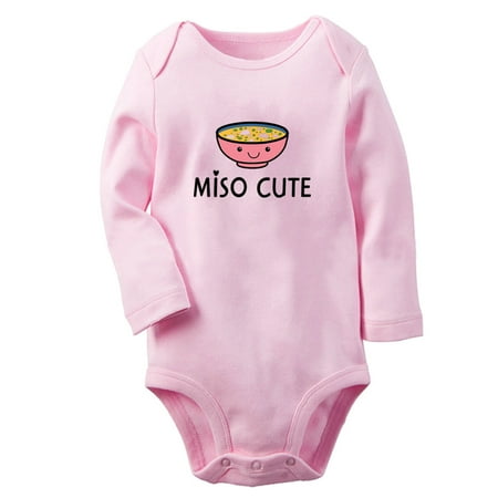 Miso Cute Funny Rompers Newborn Baby Unisex Bodysuits Infant Jumpsuits Toddler 0-12 Months Kids Long Sleeves Oufits (Pink 0-6 Months)
Miso Cute Funny Rompers Newborn Baby Unisex Bodysuits Infant Jumpsuits Toddler 0-12 Months Kids Long Sleeves Oufits (Pink 0-6 Months)