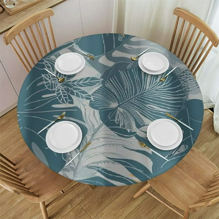 Palnkart Foliage Round Table Cover Stain Resistant Washable Indoor Outdoor Tablecloth Kitchen Dining Wedding Parties Outdoor Fitted 100% Polyester Fiber 42-46
Palnkart Foliage Round Table Cover Stain Resistant Washable Indoor Outdoor Tablecloth Kitchen Dining Wedding Parties Outdoor Fitted 100% Polyester Fiber 42-46
