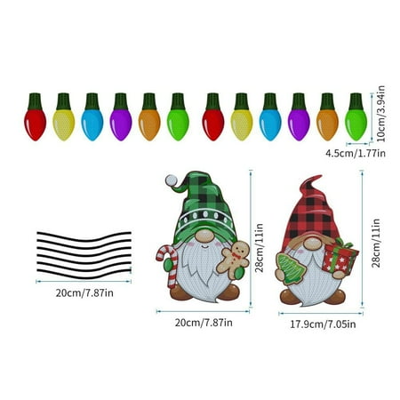 BUYISI Christmas Reflective Santa Light Stickers Refrigerator Magnet Decals Car Decor
BUYISI Christmas Reflective Santa Light Stickers Refrigerator Magnet Decals Car Decor