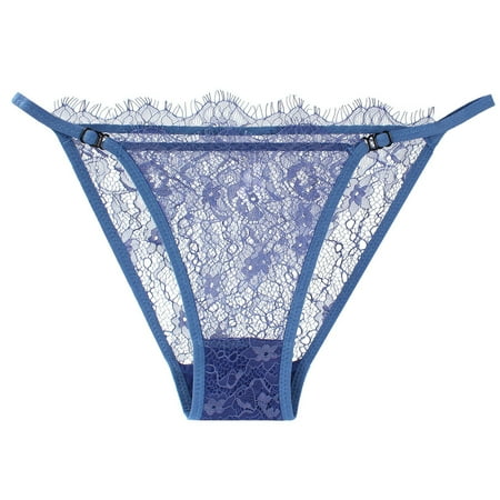 ZMHEGW Womens Panties Lace Adjustable Thin Strap Transparent Seamless Underwear Women Briefs 3 Pack
ZMHEGW Womens Panties Lace Adjustable Thin Strap Transparent Seamless Underwear Women Briefs 3 Pack