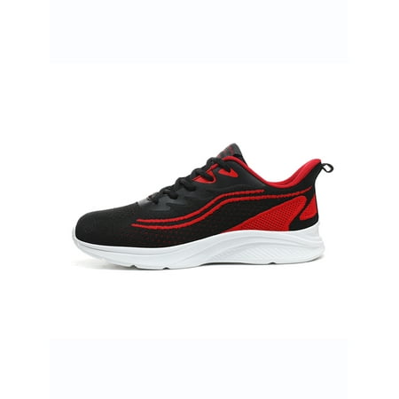 Daeful Men s Athletic Shoes Mesh Sneakers Sport Running Shoe Mens Lightweight Fashion Fitness Workout Trainers Black Red 6
Daeful Men s Athletic Shoes Mesh Sneakers Sport Running Shoe Mens Lightweight Fashion Fitness Workout Trainers Black Red 6