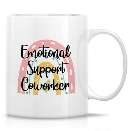 Funny Mug - Emotional Support Coworker Ceramic Coffee Mugs - Funny Sarcasm Motivational Inspirational appreciation birthday gifts for friends colleague best employee employer buddy 11oz
Funny Mug - Emotional Support Coworker Ceramic Coffee Mugs - Funny Sarcasm Motivational Inspirational appreciation birthday gifts for friends colleague best employee employer buddy 11oz