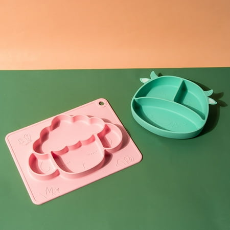 Decor Store Elastic Anti-slip Baby Food Plate Silicone Practical Individual Grid Baby Feeding Plate for Home
Decor Store Elastic Anti-slip Baby Food Plate Silicone Practical Individual Grid Baby Feeding Plate for Home