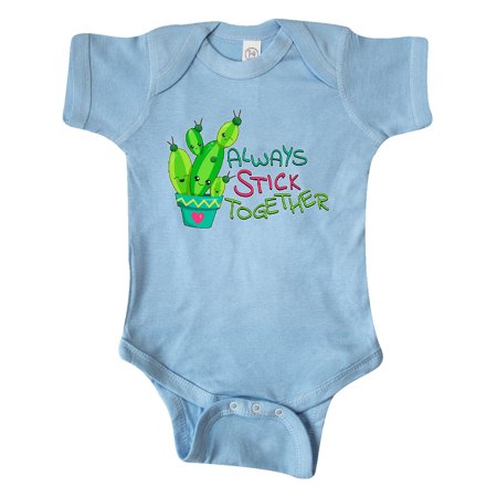 Inktastic Always Stick Together- cute cactus Gift Baby Boy or Baby Girl Bodysuit
Inktastic Always Stick Together- cute cactus Gift Baby Boy or Baby Girl Bodysuit