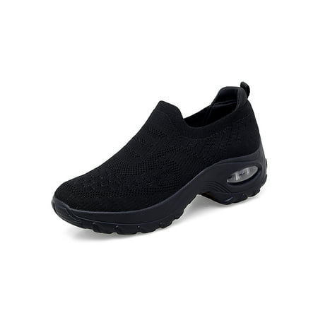 Crocowalk Women Sneakers Slip On Sock Shoe Workout Athletic Shoes Womens Loafers Outdoor Breathable Air Cushion Sneaker Black 5
Crocowalk Women Sneakers Slip On Sock Shoe Workout Athletic Shoes Womens Loafers Outdoor Breathable Air Cushion Sneaker Black 5