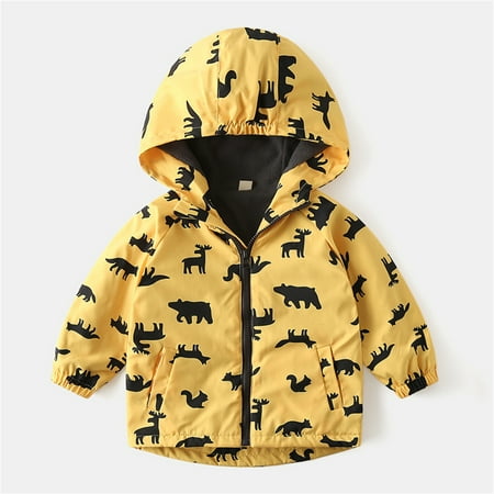 2-6 T Toddler Boys Windbreaker Jacket with Hood Kids Girls Boys Warm Fleece Coats Jacket Outerwear Zoo 6 Years
2-6 T Toddler Boys Windbreaker Jacket with Hood Kids Girls Boys Warm Fleece Coats Jacket Outerwear Zoo 6 Years