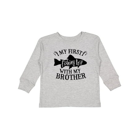 Inktastic My First Fishing Trip with My Brother Gift Toddler Boy or Toddler Girl Long Sleeve T-Shirt
Inktastic My First Fishing Trip with My Brother Gift Toddler Boy or Toddler Girl Long Sleeve T-Shirt