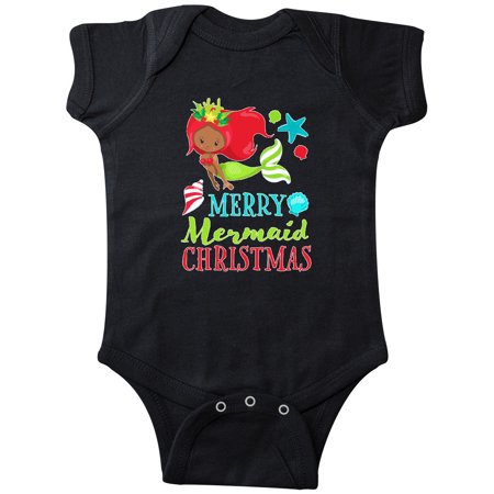 Inktastic Merry Mermaid Christmas with Red Hair and Dark Skin Tone Gift Baby Boy or Baby Girl Bodysuit
Inktastic Merry Mermaid Christmas with Red Hair and Dark Skin Tone Gift Baby Boy or Baby Girl Bodysuit
