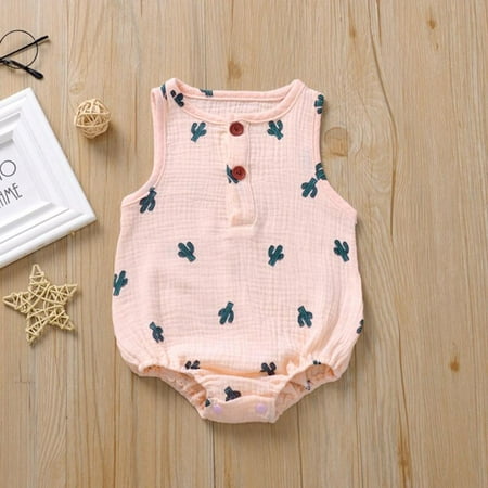 Xmarks 0-2Y Newborn Baby Girls Boys Bodysuit Sleeveless Cotton Cute Pattern Jumpsuit Summer Children Clothes Tops
Xmarks 0-2Y Newborn Baby Girls Boys Bodysuit Sleeveless Cotton Cute Pattern Jumpsuit Summer Children Clothes Tops