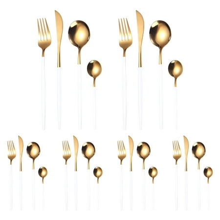 YULANBI kitchen gadgets clearance sale 24 Piece Stainless Steel Cutlery Set for 6 People Including Spoon Knife and Fork Polish
YULANBI kitchen gadgets clearance sale 24 Piece Stainless Steel Cutlery Set for 6 People Including Spoon Knife and Fork Polish