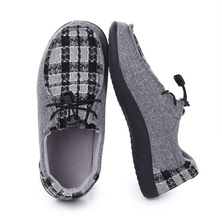 HA-EMORE Women s Tie Indoor/Outdoor Cozy Slippers House Slippers Slippers with Arch Support Elastic Band Non-slip Orthotic Shoes
HA-EMORE Women s Tie Indoor/Outdoor Cozy Slippers House Slippers Slippers with Arch Support Elastic Band Non-slip Orthotic Shoes