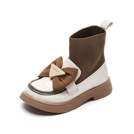 GENILU Girls Lightweight Comfort Winter Shoes Slip On Sock Boot School Round Toe Low Calf Booties Beige 10C
GENILU Girls Lightweight Comfort Winter Shoes Slip On Sock Boot School Round Toe Low Calf Booties Beige 10C
