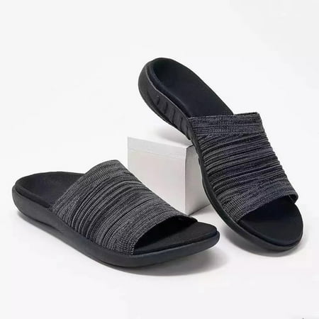 Holiday Savings 2022! Rourlinge Summer New Flying Woven Slippers Women s Outer Wear Flat Sandals Women s Sandals And Slippers Black 40
Holiday Savings 2022! Rourlinge Summer New Flying Woven Slippers Women s Outer Wear Flat Sandals Women s Sandals And Slippers Black 40