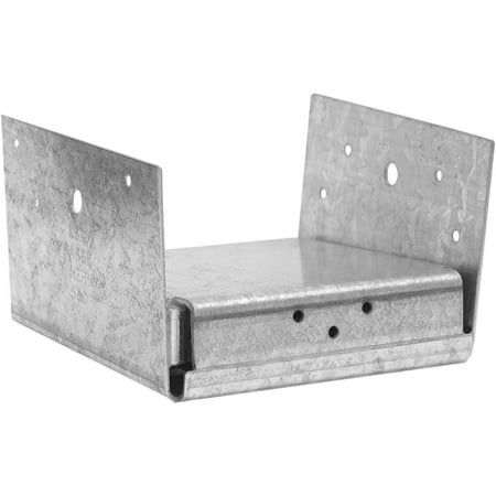 GREATYUUO PA66E-TZ G185-Triple Zinc Galvanized 2-Sided Post Anchor 6 by 6