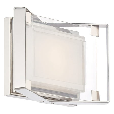 Kovacs P1181-L Led Bath Art 1 Light 10 Wide Integrated Led Bathroom Sconce - Nickel
Kovacs P1181-L Led Bath Art 1 Light 10 Wide Integrated Led Bathroom Sconce - Nickel