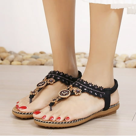 Mishuowoti sandals for women 2023 Womens Wedges Shoes Elastic Band Casual Bohemian Sandals Boho Beach Sandals Rhinestone Flower Decoration Flip Flops
Mishuowoti sandals for women 2023 Womens Wedges Shoes Elastic Band Casual Bohemian Sandals Boho Beach Sandals Rhinestone Flower Decoration Flip Flops
